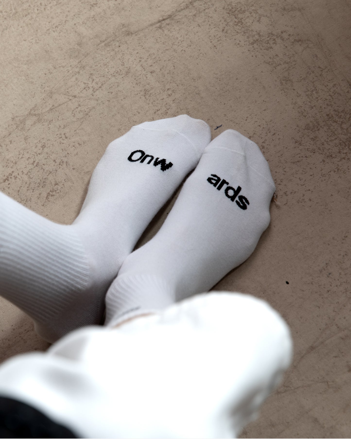 The Onwards Socks – White